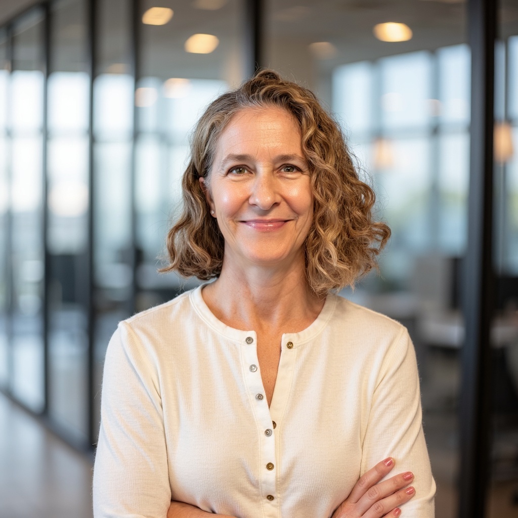 Portrait of Jen, founder of Operational Magic